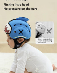 Mambobaby Safe Anti-Shock Baby Helmet Toddler Head Protector Headgear for Infant Learn Crawl, Walk Prevent Injury from Bump Fall
