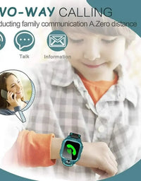 Z6f Kids Smart Watch Ip67 Waterproof Sos Phone Watch Remote Photo Smartwatch Compatible For Ios Android
