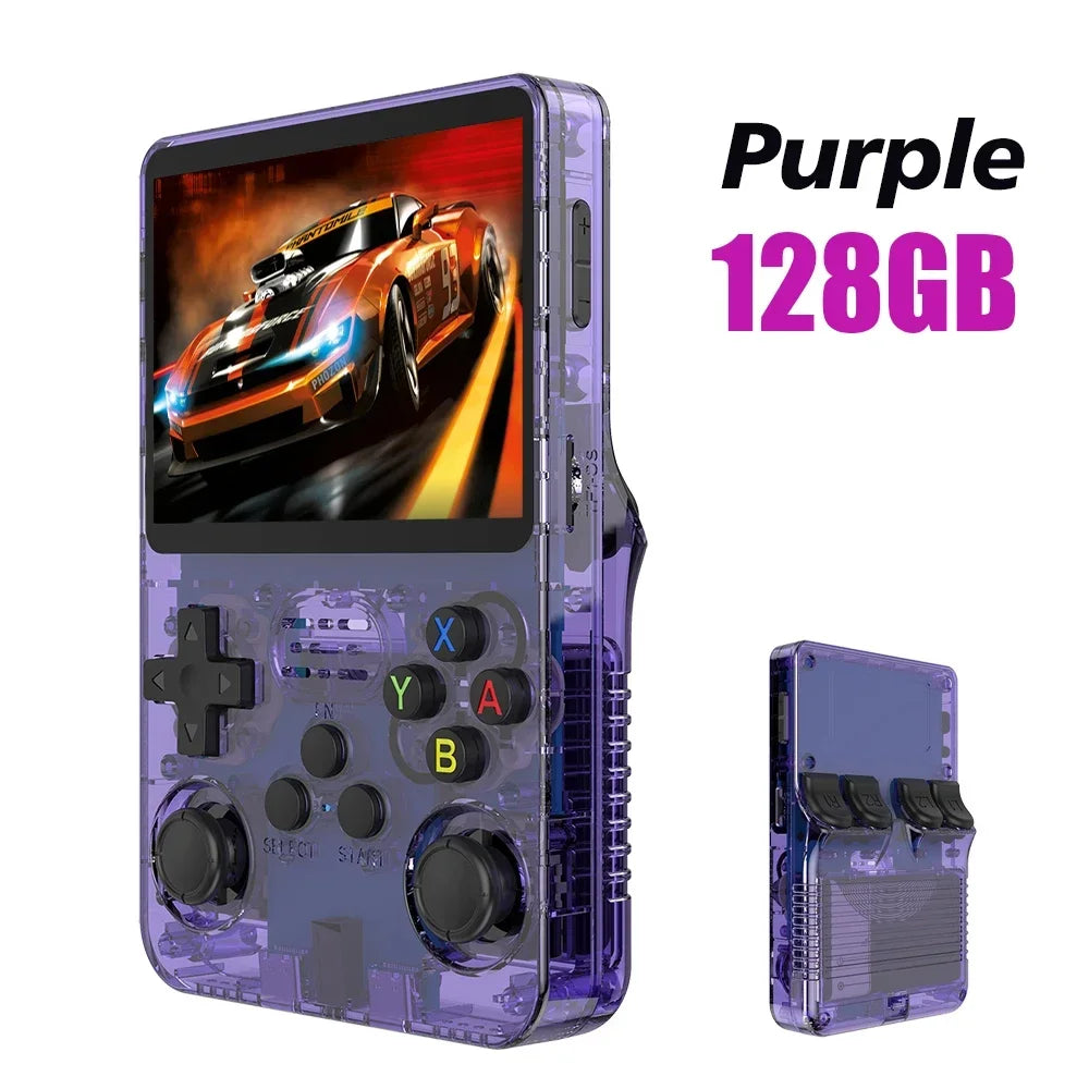 R36S Retro Video Game Console Linux System 3.5 Inch IPS Screen Portable Pocket Player 64GB 128G Games best Kids gifts