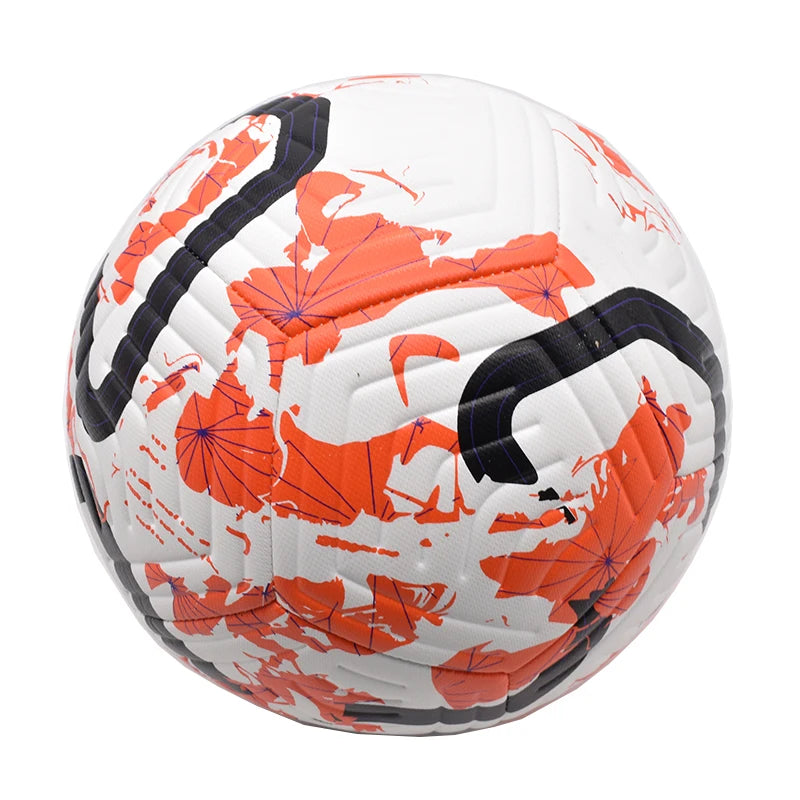 Soccer Balls Standard Size 5 Machine-Stitched Ball PU Material Sports League Outdoor Match Football Training Ball Futbol Voetbal