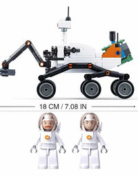 SLUBAN Curiosity Mars Rover Building Blocks Interstellar Exploration Series Assembly Model Children's Toy  Birthday Gift
