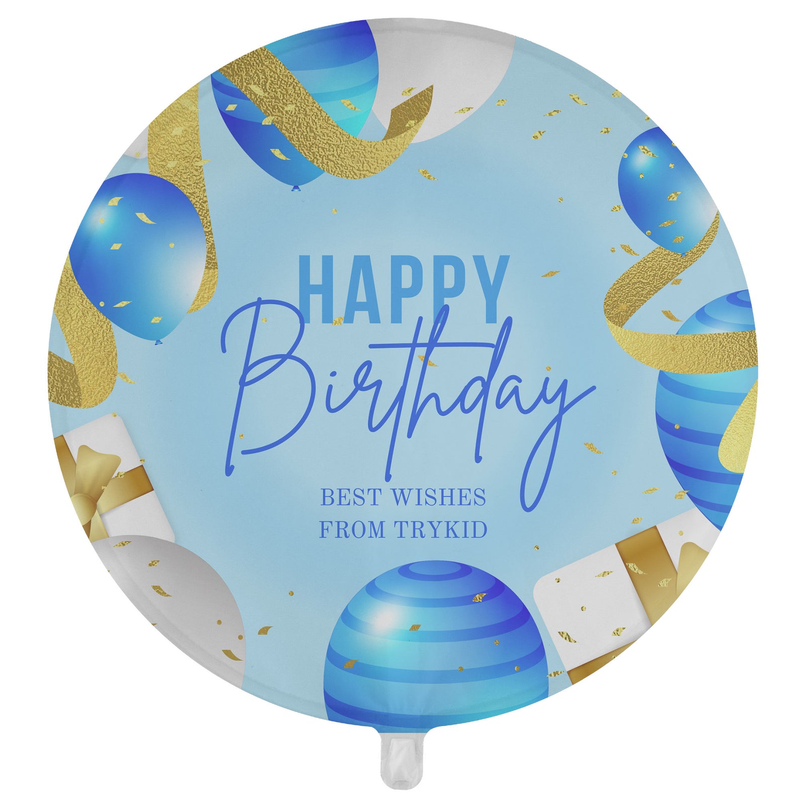 TRYKID balloon Happy Birthday