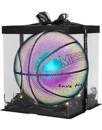 Glowing Luminous Fluorescent Basketball Night Game Basketball - TryKid
