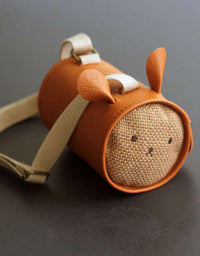 3D Rabbit Bucket Crossbody Children's Waist Bag
