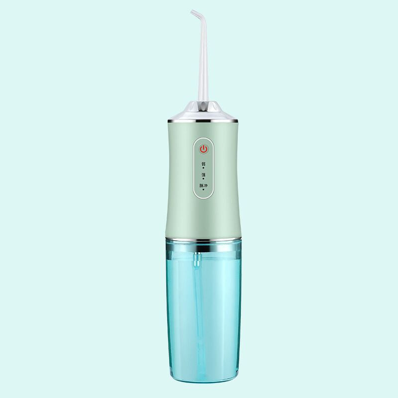 3 Modes Oral Irrigator USB Rechargeable Water Floss Portable Dental Water Flosser Jet 240ml Irrigator Dental Teeth Cleaner - TryKid