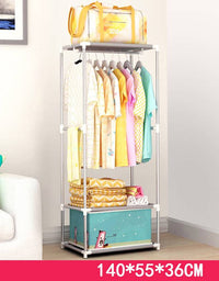 Single Dormitory Dust Closed Wardrobe - TryKid
