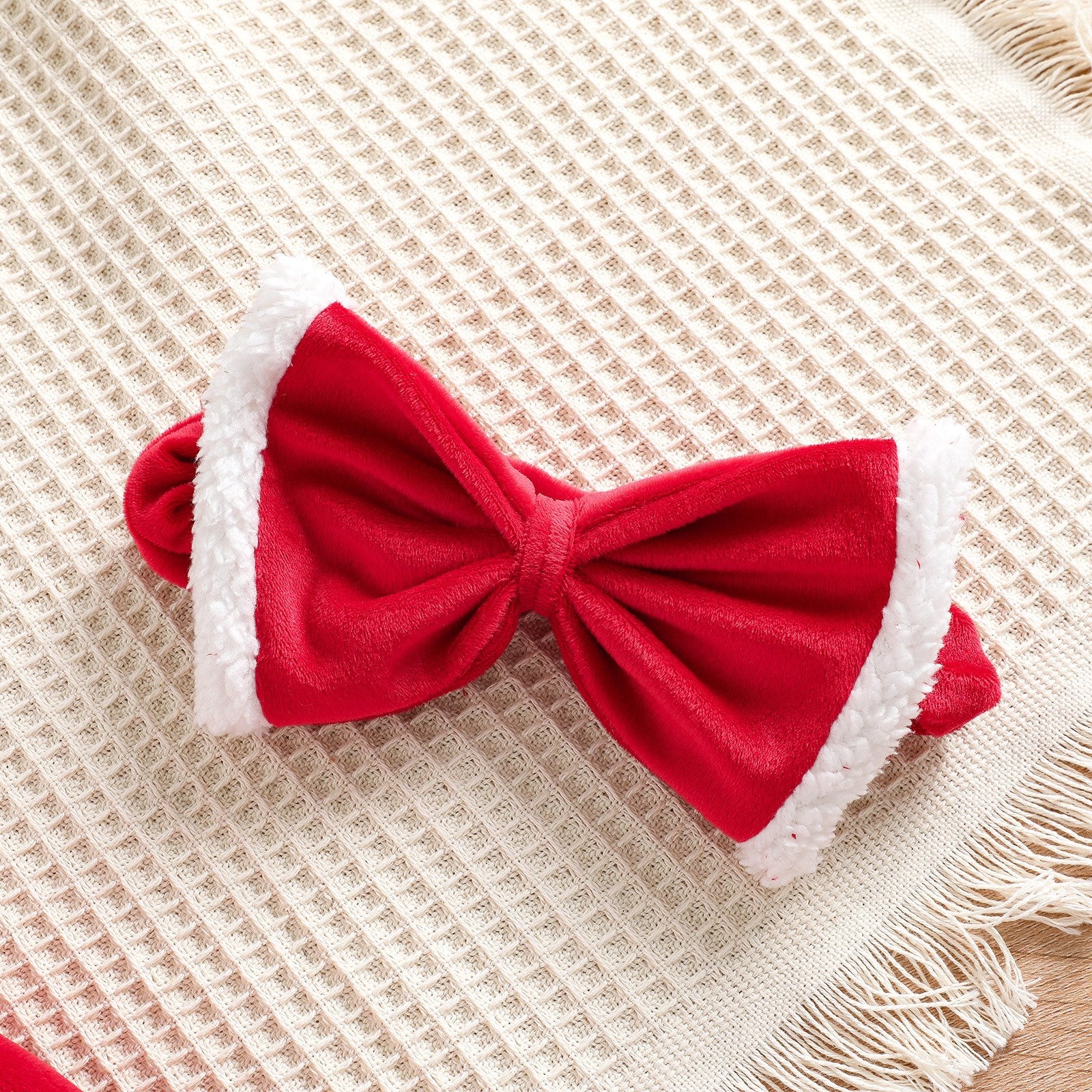 Child Girl Christmas Dress Headband Suit - TryKid