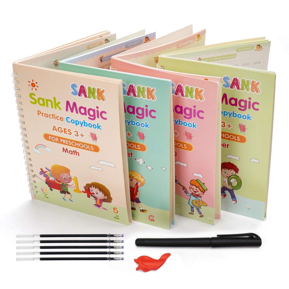 Copy Book Children Writing Sticker Practice English Copybook - TryKid