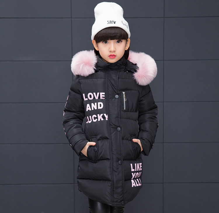 Girls' cotton-padded jackets - TryKid