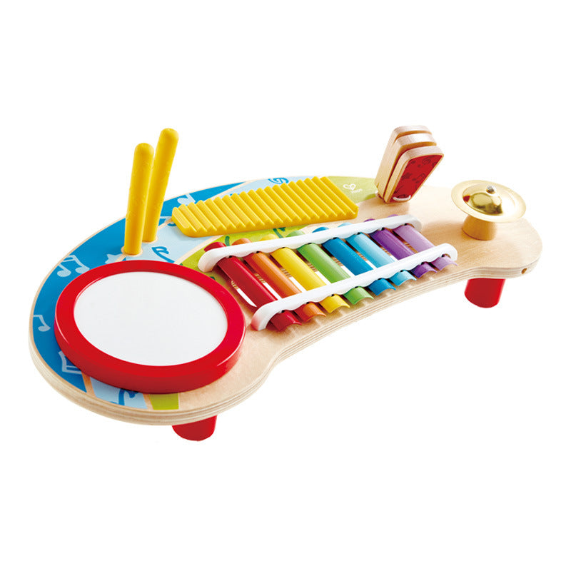 Five-in-one Dynamic Band Knocking On The Piano Table Children's Educational Music Toys - TryKid