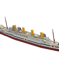 Britannia Hospital Ship Model Building Blocks Toys - TryKid
