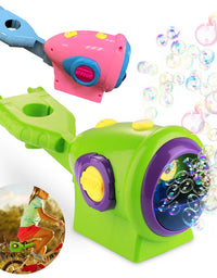 Bike Bubble Machine Automatic Bubble Machine Gun Soap Glow Bubble Blower Outdoor Kids Child Brinquedos Toy For Kids - TryKid
