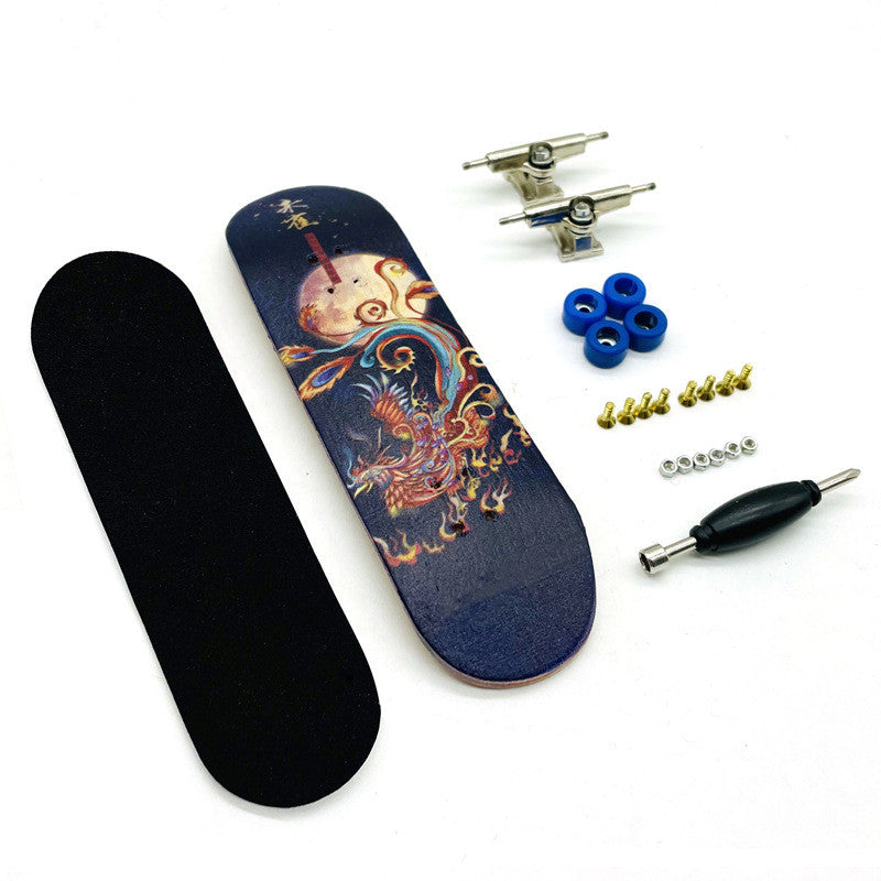 Finger Skateboard Maple Double Rocker - TryKid