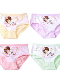 Children's Underwear Girls Pure Cotton Boxer - TryKid
