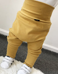 Baby High Waist Belly Pants Trousers - TryKid
