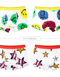 Children's Underwear Cotton Boys Boxer Briefs Baby Medium And Large Children's Shorts Boys Underwear Boxer Factory Direct Sales - TryKid
