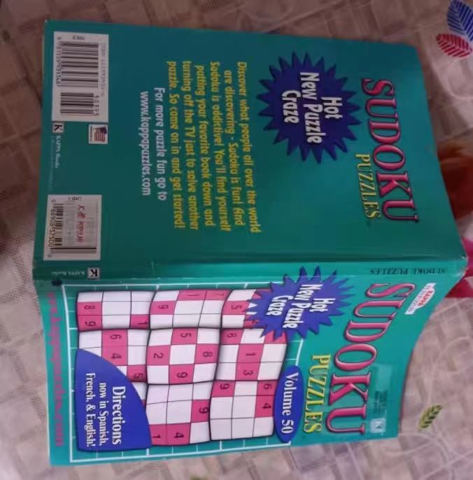 Second-hand Sudoku Game Books - TryKid