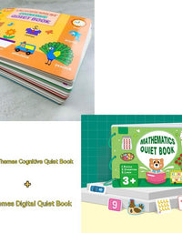 Books For Early Education Material Package Montessori Quiet Book - TryKid
