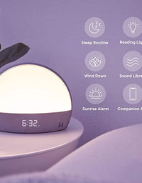 Hatch Restore Smart Clock Small Night Light Atmosphere Light Baby Audio Monitor Sleep Instrument White Noise - TryKid
