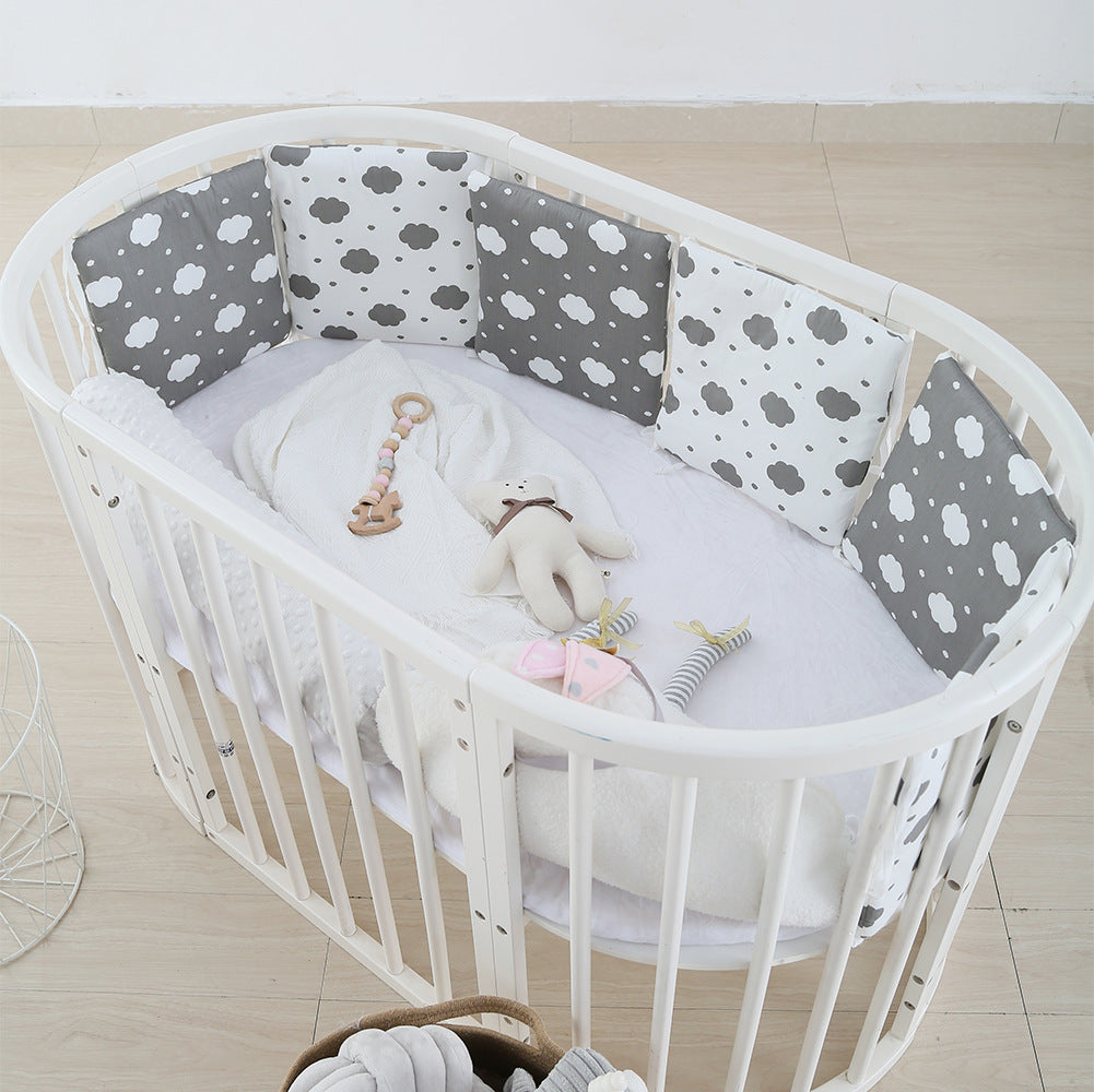 Cotton Crib Bed Circumference Baby Anti-collision Kit - TryKid