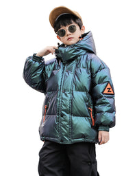 Western Style Big Kids Thick Winter Children's White Duck Down Jacket - TryKid
