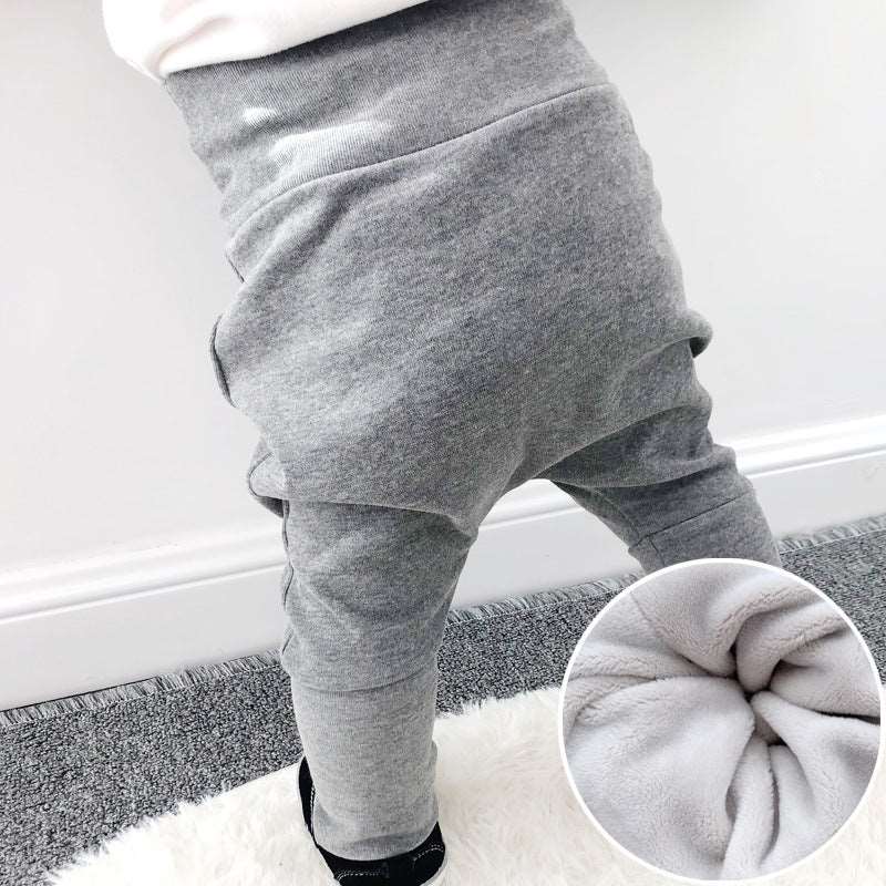 Baby High Waist Belly Pants Trousers