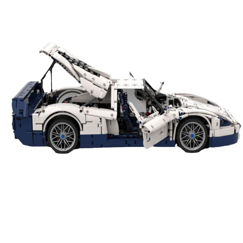 Super Sports Car Splicing Technological Blocks Toys - TryKid