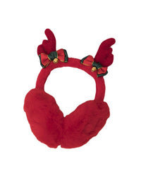 Children's Christmas Antlers Foldable Earmuffs - TryKid
