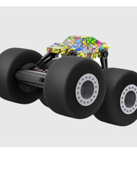 Remote Control Stunt Truck Sponge Tire Kids Room Off Road Vehicle Toy - TryKid
