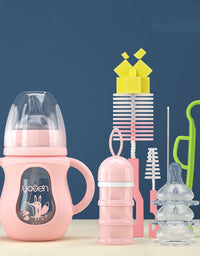 Baby Bottle Silicone Straw Water Drink - TryKid
