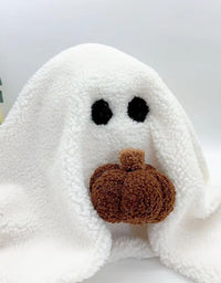 2023 Gus The Ghost With Pumpkin Pillow, Ghost Pillow With Pumpkin Plush For Halloween Decor, Ghost Shaped Pillow Halloween Christmas Thanksgiving Gift For Kids Boys Girls - TryKid
