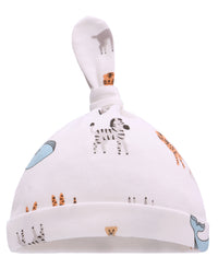 Thin Cotton Printed Baby Hat - TryKid
