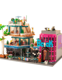 Box Street View Fantasy Plaza Children's Puzzle Block Toys - TryKid
