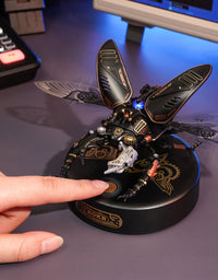 Robotime Rokr The Storm Beetle DIY Moveable Mechanic Organism 3D Puzzle Series Steampunk Design Funny Toys For Kids Child - TryKid
