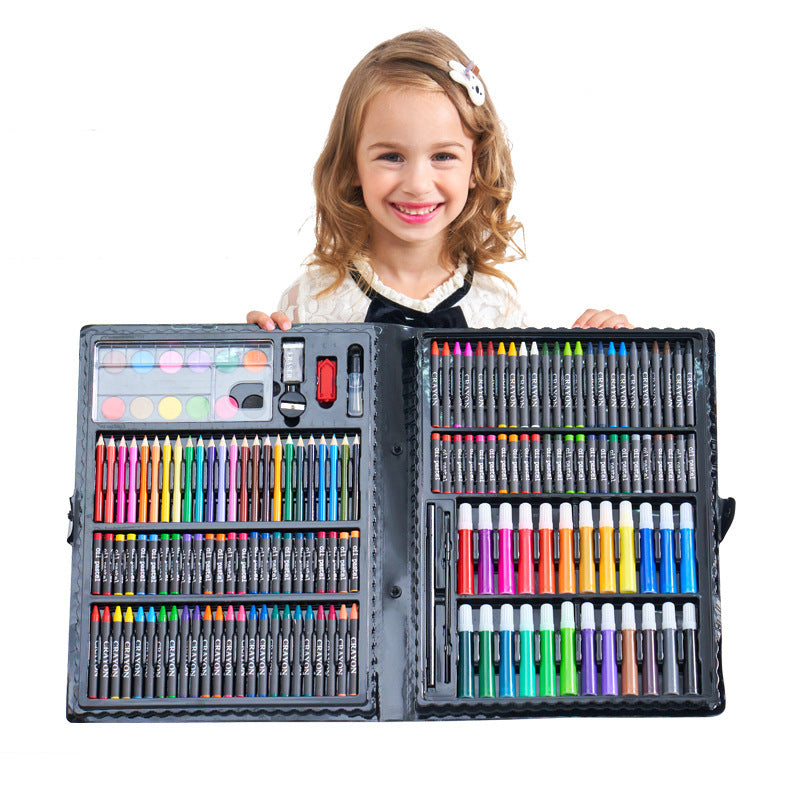 Painting Set, School Supplies, Brush Set, Oil Pastel Painting Set, Watercolor Pen Set - TryKid