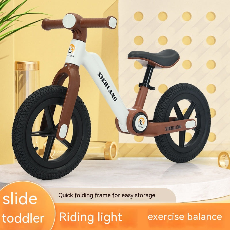 Children's Pedal-free Balance Foldable Kids Balance Bike - TryKid