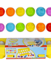 Baby Learning Educational Toy Smart Egg Toy Games Shape Matching Sorters Toys Montessori Eggs Toys For Kids Children
