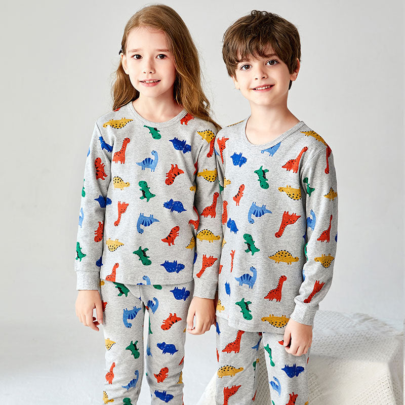 Children's Underwear Set Cotton Boys And Girls Underwear Set Pajamas - TryKid