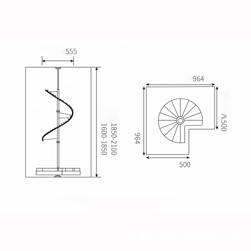 Wardrobe Closet 360 Degree Rotating Hanger - TryKid