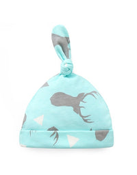 Thin Cotton Printed Baby Hat - TryKid
