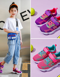 Summer Children's Casual Sports Shoes Flying Woven Girls EVA Soles For Kids - TryKid
