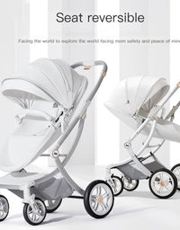 New Luxury Baby Stroller Carriage With Car Seat - TryKid
