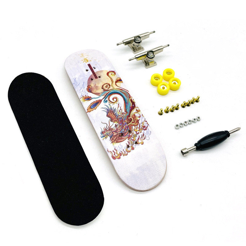 Finger Skateboard Maple Double Rocker - TryKid