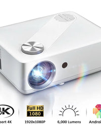 Multimedia Projector 19201080p 260ansiLED Projector - TryKid
