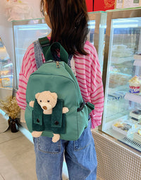 Cartoon Cute Little Bear Kindergarten School Bag - TryKid
