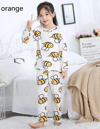 Cartoon Long-sleeved Girls In Autumn Big Children Kids - TryKid
