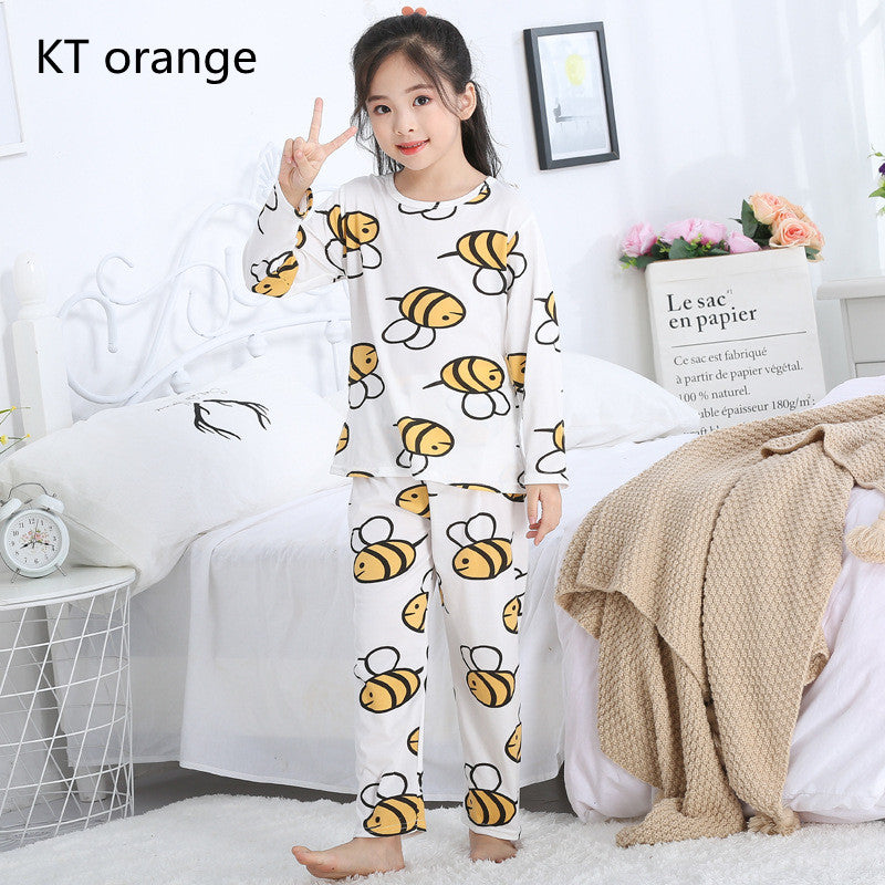 Cartoon Long-sleeved Girls In Autumn Big Children Kids - TryKid