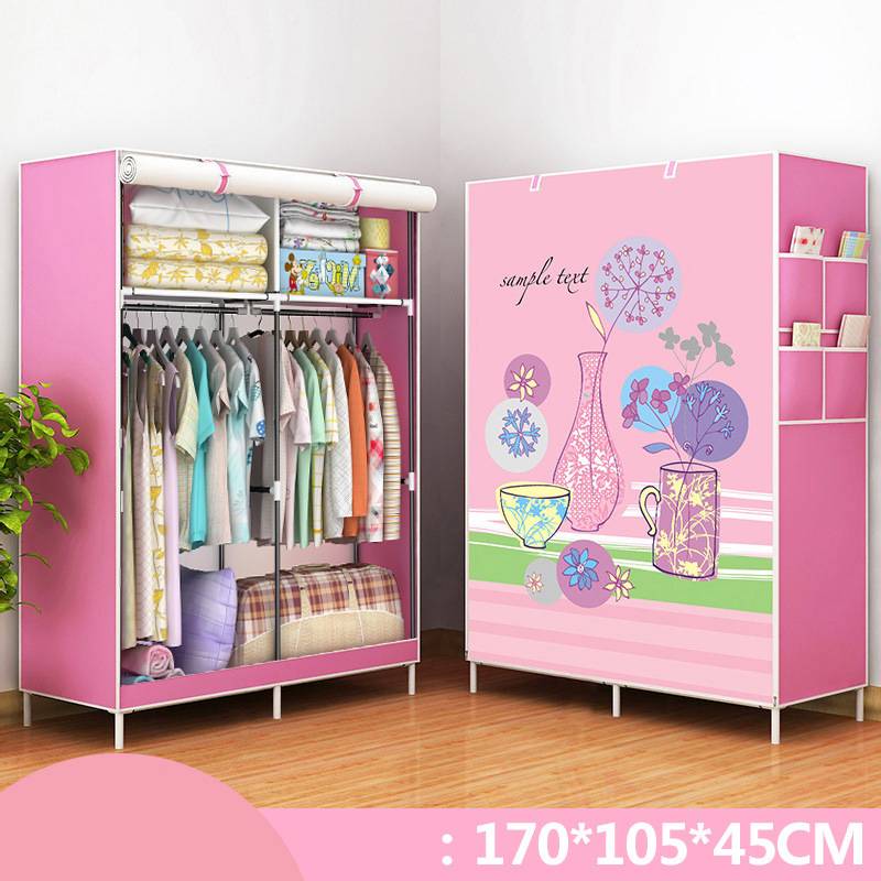 Single Dormitory Dust Closed Wardrobe - TryKid