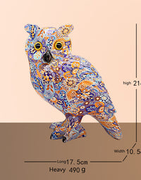 Creative Colorful Animal Resin Ornaments
