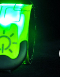 Nylon LED Sports Bracelet Luminous Toy Wrist Strap Band Wristband Light Bracelet Glowing Armband For Children Kids For Running - TryKid
